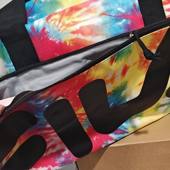 FILA ASIA SPORT DUFFEL BAG GYM BAG TIE DYE WEEKENDER Small - Picture 5 of 10